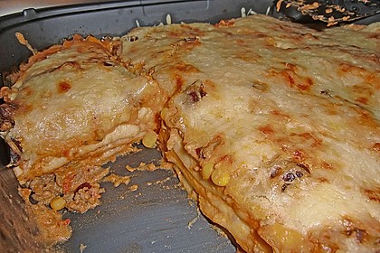 Mells mexikanische Enchilada-Lasagne 38