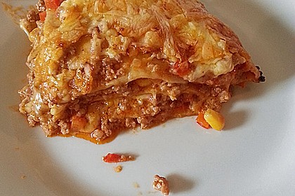 Mells mexikanische Enchilada-Lasagne 17