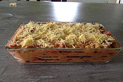 Mells mexikanische Enchilada-Lasagne 20