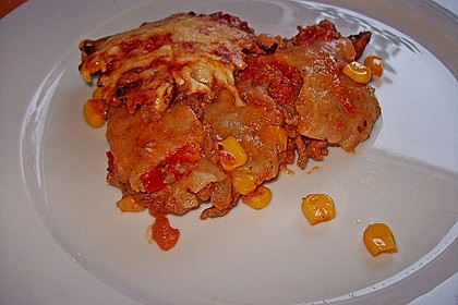 Mells mexikanische Enchilada-Lasagne 50