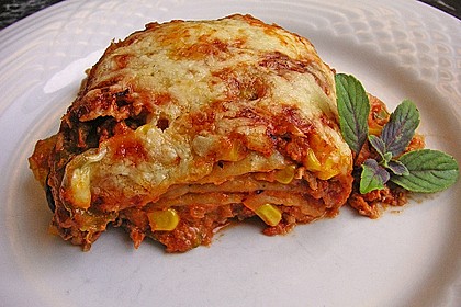 Mells mexikanische Enchilada-Lasagne 2
