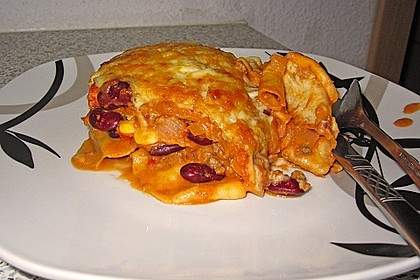Mells mexikanische Enchilada-Lasagne 25