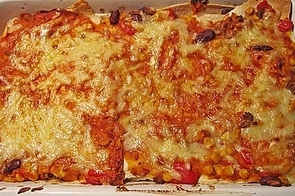 Mells mexikanische Enchilada-Lasagne 42