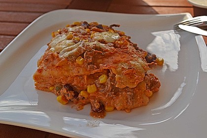 Mells mexikanische Enchilada-Lasagne 28