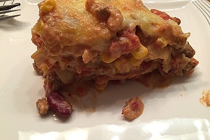 Mells mexikanische Enchilada-Lasagne 43