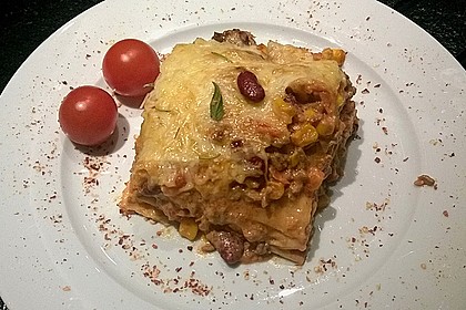 Mells mexikanische Enchilada-Lasagne 14