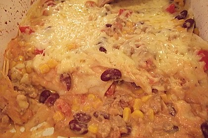 Mells mexikanische Enchilada-Lasagne 66
