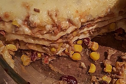 Mells mexikanische Enchilada-Lasagne 56