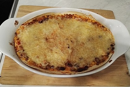 Mells mexikanische Enchilada-Lasagne 40