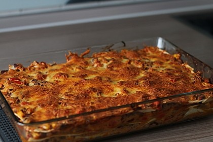 Mells mexikanische Enchilada-Lasagne 11