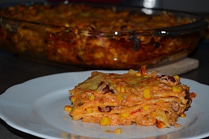 Mells mexikanische Enchilada-Lasagne 4