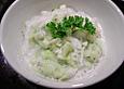 Gurken-Rettichsalat in Joghurtsahne