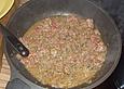 Gehacktes in Gorgonzola-Parmesan Sauce