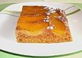 Gest&uuml;rzter Pfirsichkuchen