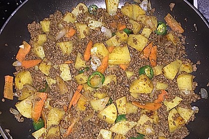 Reis-Hackfleischpfanne mit Paprika 13