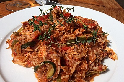 Reis-Hackfleischpfanne mit Paprika 2