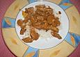Putengeschnetzeltes mit Champignons und Thymian