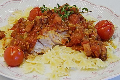 Feiner Fisch trifft reife Tomate 2