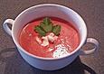 Scharfe Rote Bete-Kohlrabi Suppe