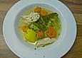 H&uuml;hnersuppe mit Gem&uuml;seeinlage