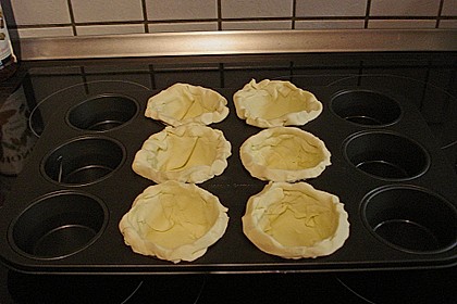 Bl&auml;tterteig-Hackfleisch-Feta Muffins 2