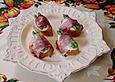Spargel-Mozzarella-Prosciutto auf Baguette