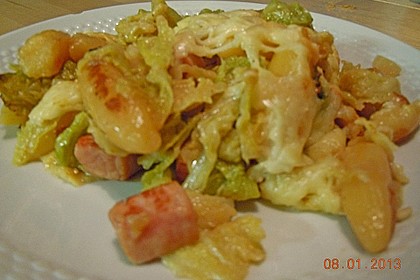 Schupfnudel-Wirsing-Gratin 15