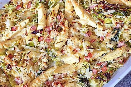 Schupfnudel-Wirsing-Gratin 1