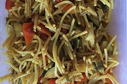 Spaghetti-Curry-Salat 21