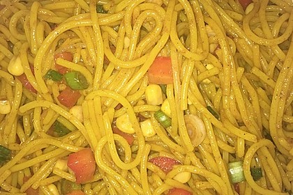 Spaghetti-Curry-Salat 25