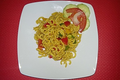 Spaghetti-Curry-Salat 15
