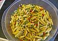 Spaghetti-Curry-Salat