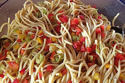 Spaghetti-Curry-Salat 7