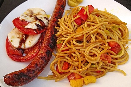 Spaghetti-Curry-Salat 5