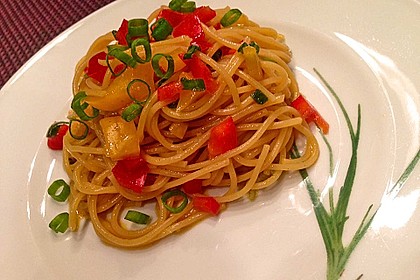 Spaghetti-Curry-Salat 3