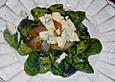 Feldsalat mit Birne und Gorgonzola von Sarah