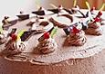 Pfefferminz-Preiselbeer-Torte