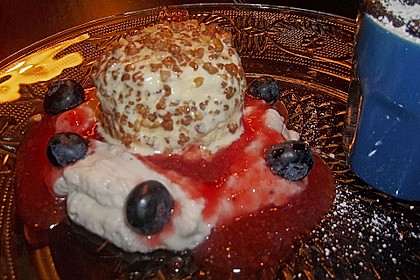 Wei&szlig;es Schokoladenparfait