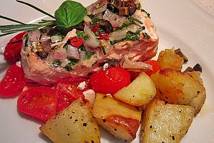 Lachsfilet 16