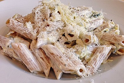 Die berühmten Zucchini-Frischkäse-Nudeln 11
