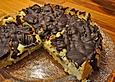 Schoko-Bananen Torte mit Pudding