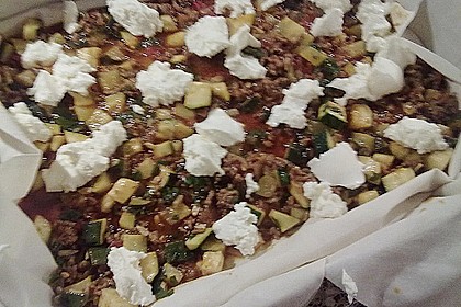 Zucchiniauflauf in Yufkabl&auml;ttern 1