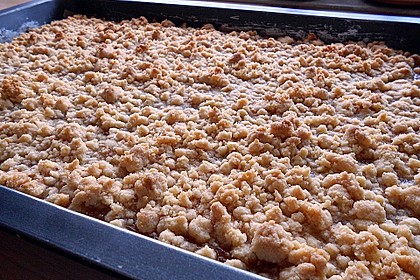 Apfelmus-Streusel-Blechkuchen 5