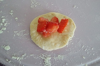 Wareniki mit Erdbeeren 1