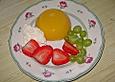 Orangenpudding