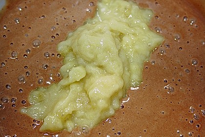 Zucchini-Bananen Kuchen mit Schoko 4