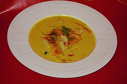Asiatische Currysuppe 1