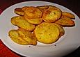 Gebackene Kartoffelscheiben Patatakia