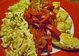 Paprika-H&auml;hnchenpfanne mit Mangosauce