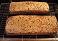 Sauerteigbrot mit Roggen- und Dinkelmehl